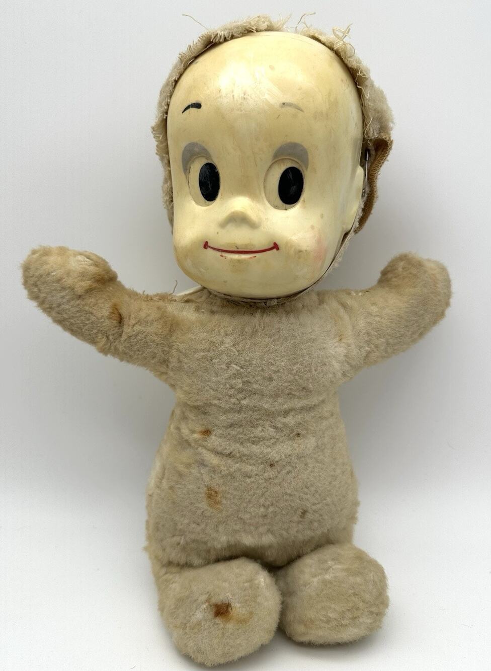Vintage 1961 Casper the Friendly Ghost Talking Doll Pull String- Halloween Prop!